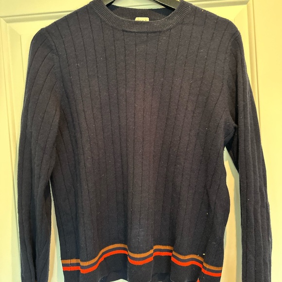 KULE navy sweater - Picture 1 of 2